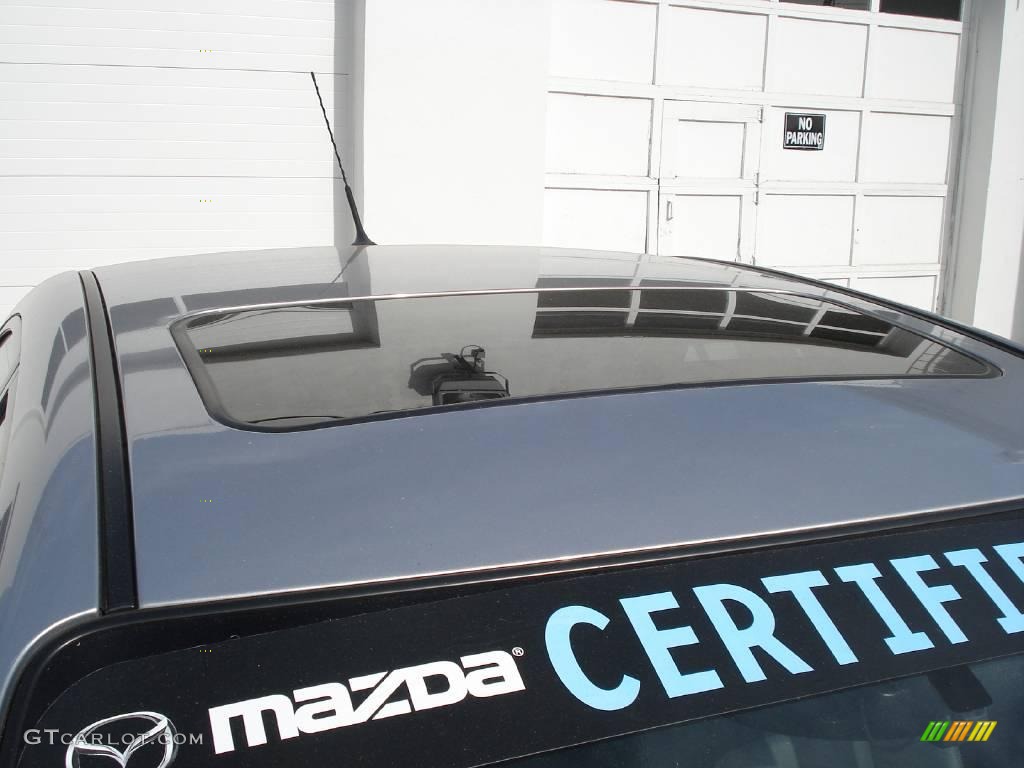 2006 MAZDA6 MAZDASPEED6 Grand Touring - Liquid Platinum Metallic / Black photo #6