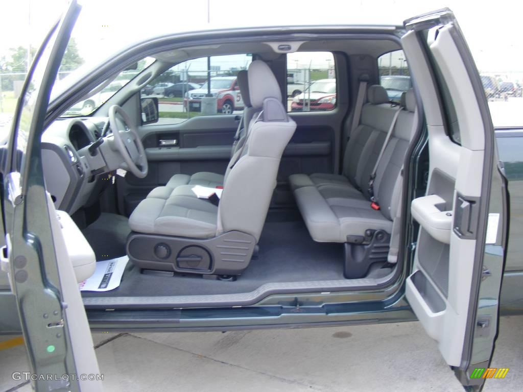 2005 F150 XLT SuperCab - Aspen Green Metallic / Medium Flint Grey photo #31