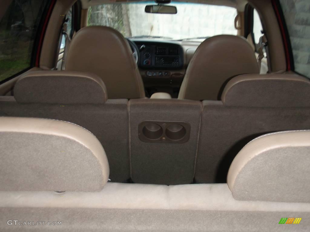 1998 Durango SLT 4x4 - Chili Pepper Red / Beige photo #10