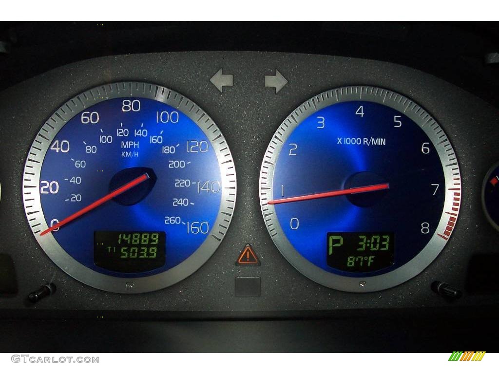 2006 S60 R AWD - R Electric Silver Metallic / Gobi Sand R Metallic photo #26