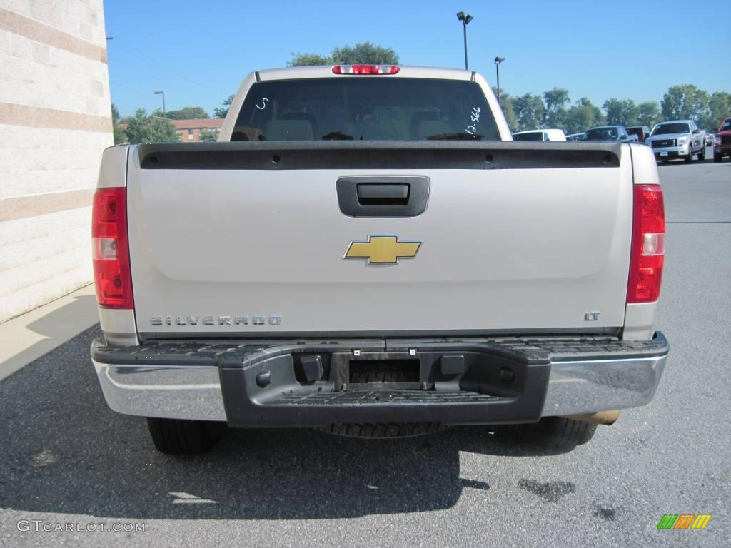 2009 Silverado 1500 LT Extended Cab 4x4 - Silver Birch Metallic / Light Titanium photo #7