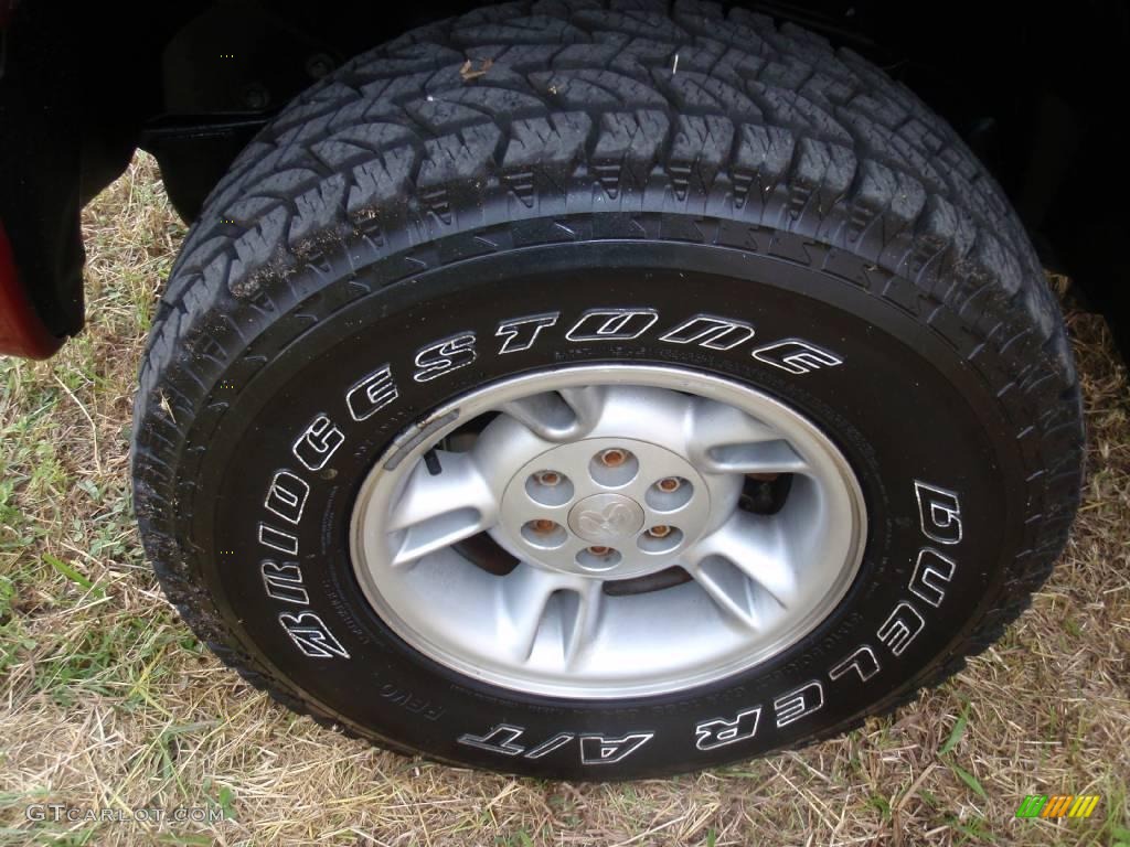 1998 Durango SLT 4x4 - Chili Pepper Red / Beige photo #28