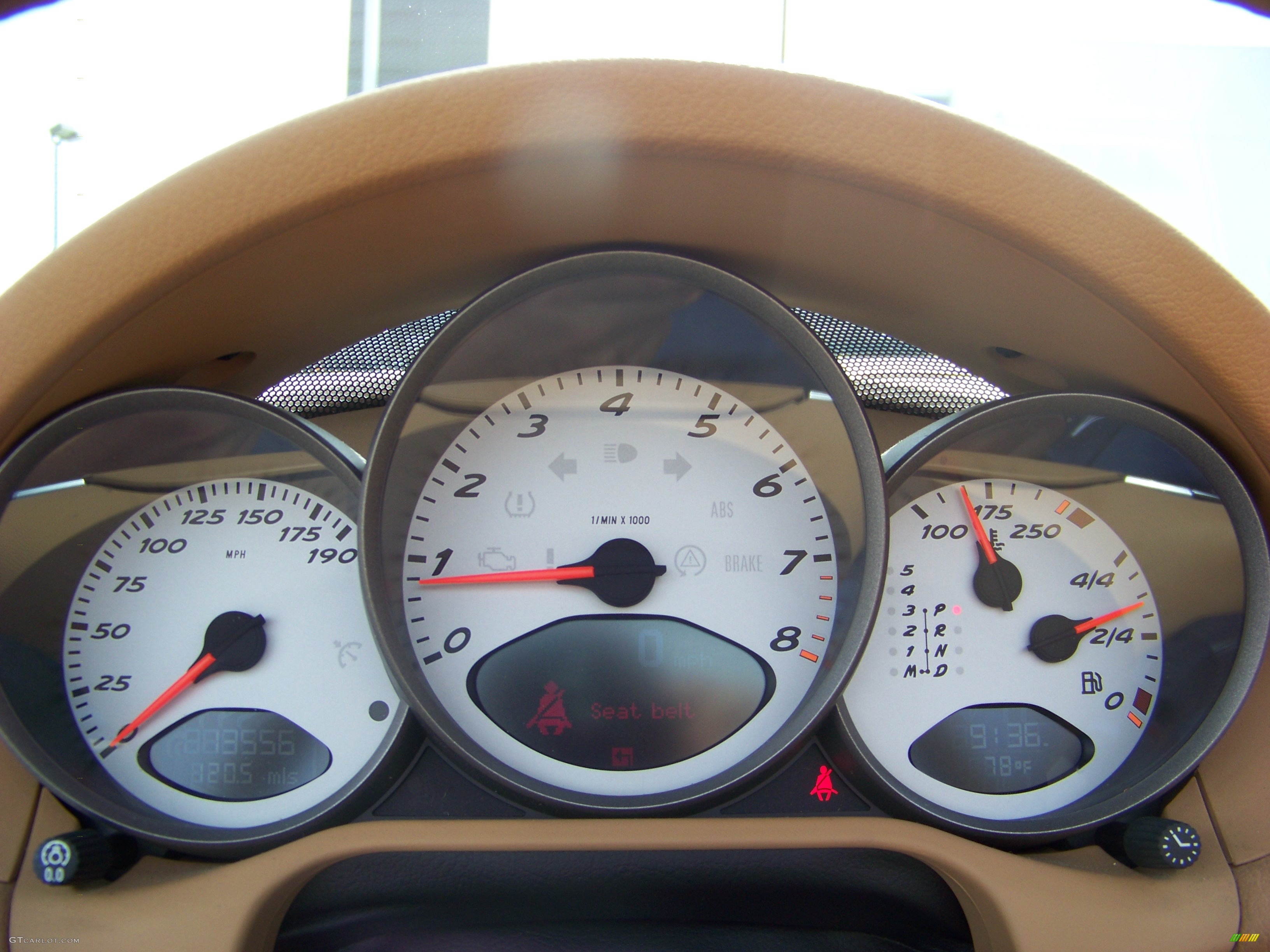 2006 Porsche Boxster S Gauges Photo #192344