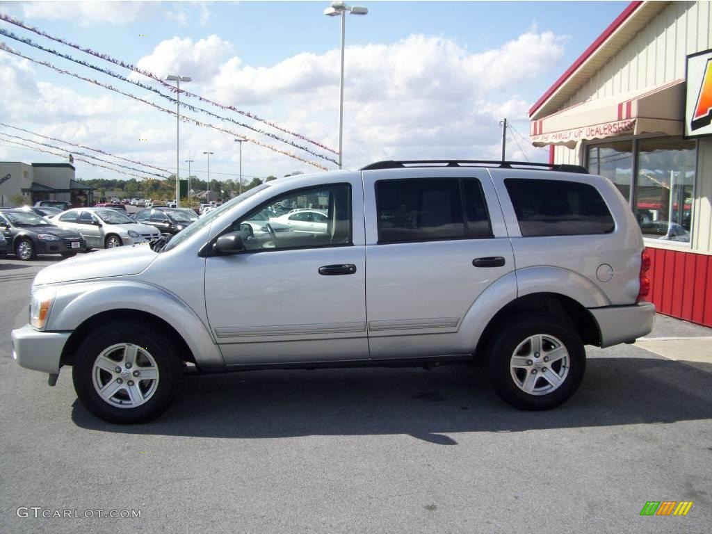 Brilliant Silver Metallic Dodge Durango