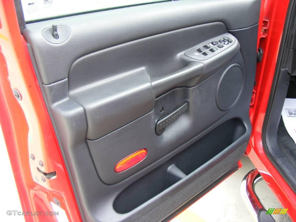 2002 Ram 1500 SLT Quad Cab - Flame Red / Dark Slate Gray photo #40