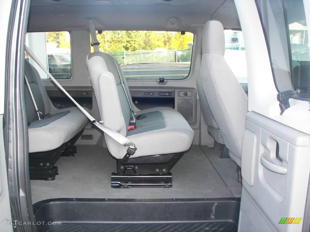 2009 E Series Van E350 Super Duty XLT Extended Passenger - Sterling Grey Metallic / Medium Flint photo #6