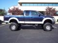 2002 True Blue Metallic Ford F150 XLT SuperCab 4x4  photo #6