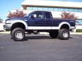 2002 True Blue Metallic Ford F150 XLT SuperCab 4x4  photo #13