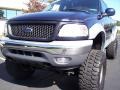 2002 True Blue Metallic Ford F150 XLT SuperCab 4x4  photo #23