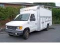 2004 Oxford White Ford E Series Cutaway E450 Commercial Utility Truck  photo #1