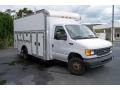2004 Oxford White Ford E Series Cutaway E450 Commercial Utility Truck  photo #3