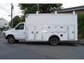 2004 Oxford White Ford E Series Cutaway E450 Commercial Utility Truck  photo #8