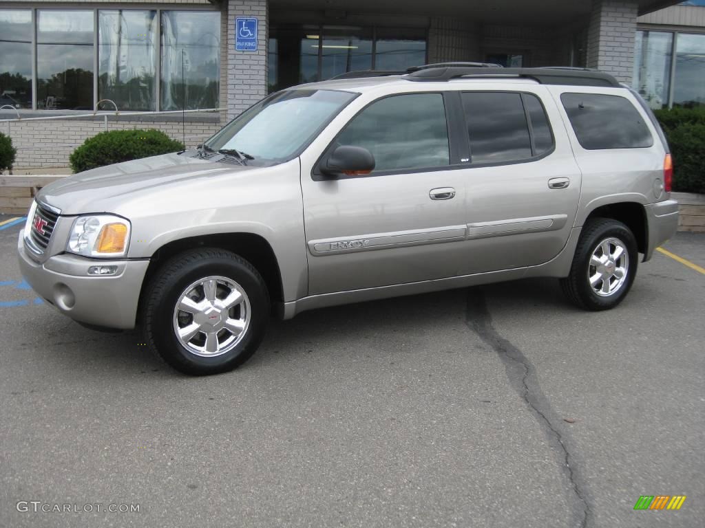 2003 Envoy XL SLT 4x4 - Pewter Metallic / Dark Pewter photo #1