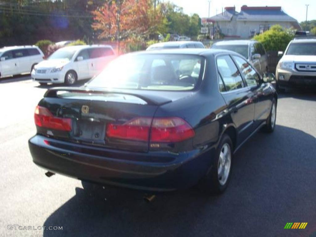 1999 Accord EX V6 Sedan - Dark Emerald Pearl / Ivory photo #4