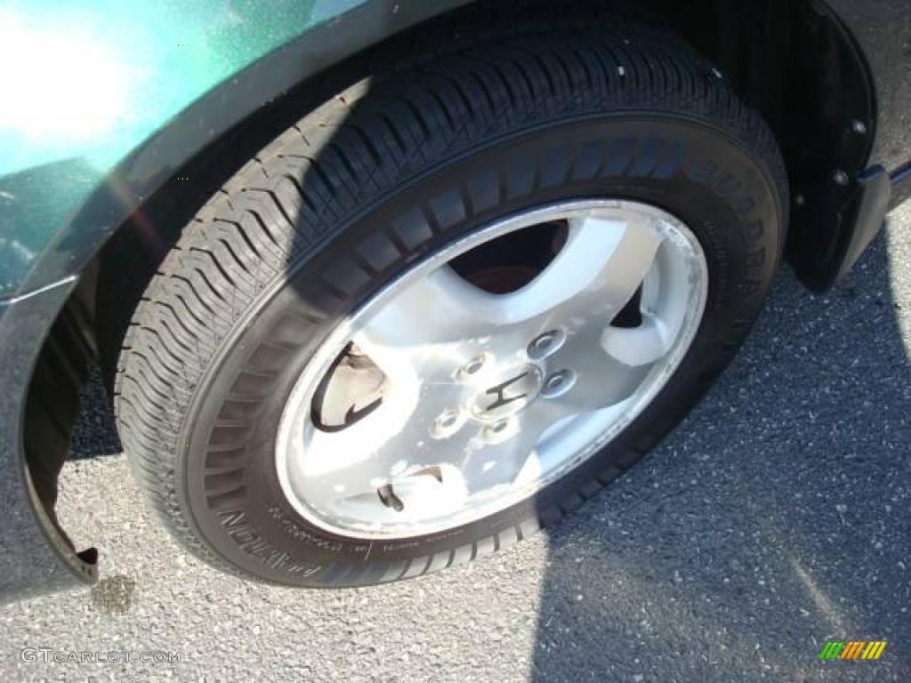 1999 Accord EX V6 Sedan - Dark Emerald Pearl / Ivory photo #7