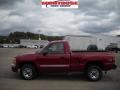 2004 Sport Red Metallic GMC Sierra 1500 SLE Regular Cab 4x4  photo #7