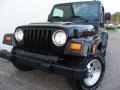 1999 Black Jeep Wrangler Sahara 4x4  photo #1