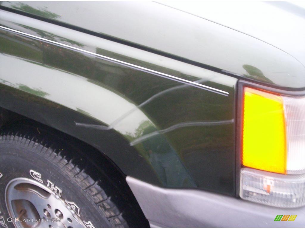 1997 Grand Cherokee Laredo 4x4 - Moss Green Pearl / Agate Black photo #8