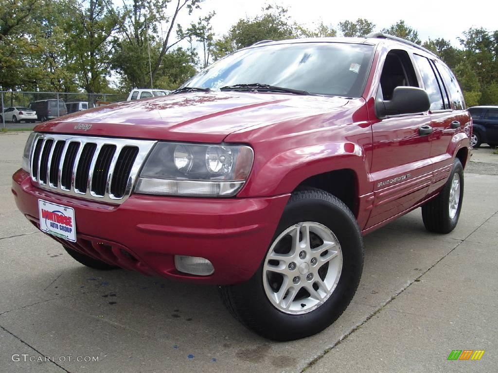 Inferno Red Tinted Pearlcoat Jeep Grand Cherokee