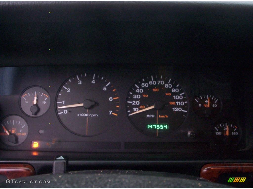 1997 Grand Cherokee Laredo 4x4 - Moss Green Pearl / Agate Black photo #13