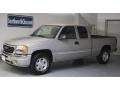 2006 Silver Birch Metallic GMC Sierra 1500 SLE Extended Cab 4x4  photo #1