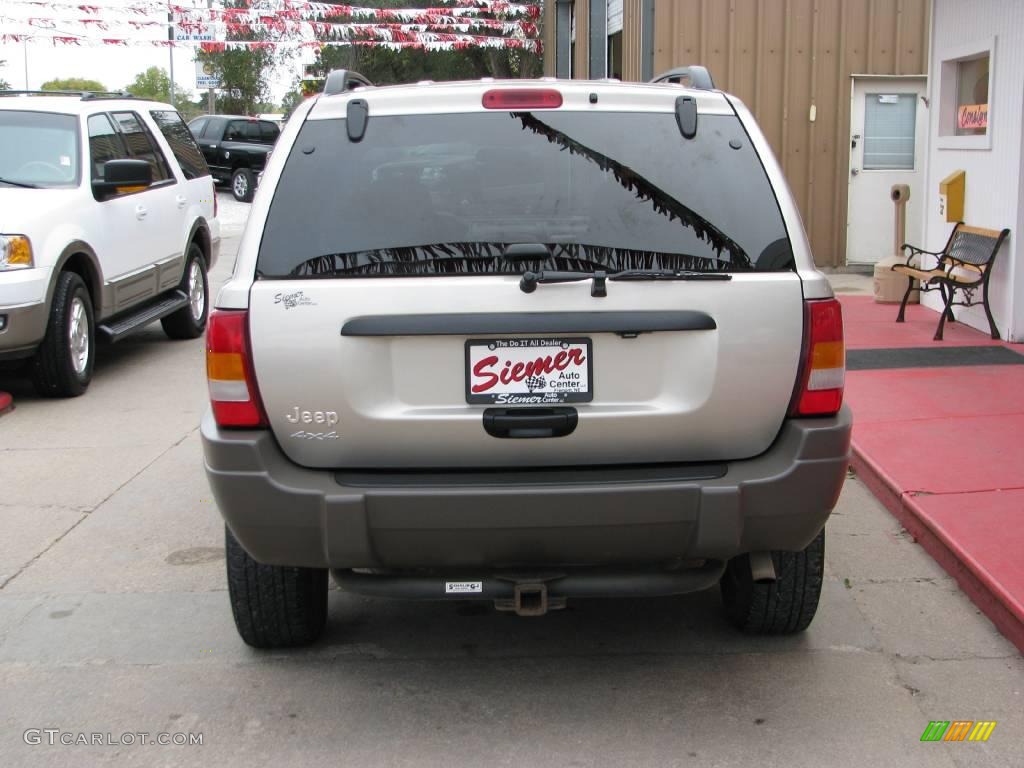 2003 Grand Cherokee Laredo 4x4 - Light Pewter Metallic / Dark Slate Gray photo #7