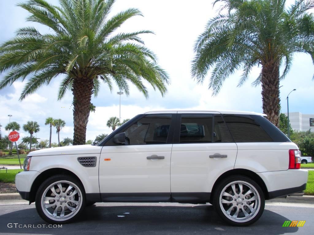 2006 Range Rover Sport Supercharged - Chawton White / Ebony Black photo #1