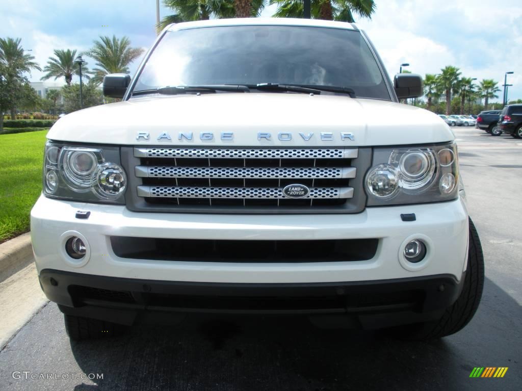 2006 Range Rover Sport Supercharged - Chawton White / Ebony Black photo #3