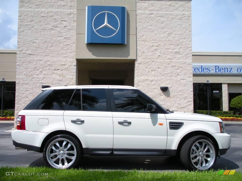2006 Range Rover Sport Supercharged - Chawton White / Ebony Black photo #5