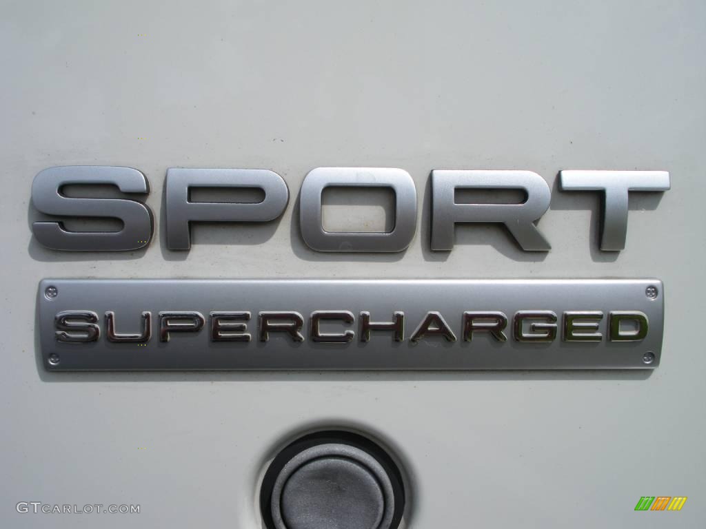 2006 Range Rover Sport Supercharged - Chawton White / Ebony Black photo #9