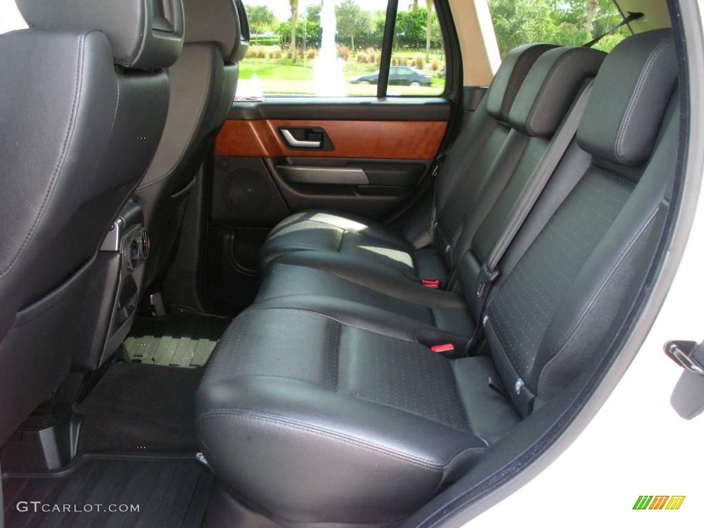 2006 Range Rover Sport Supercharged - Chawton White / Ebony Black photo #13