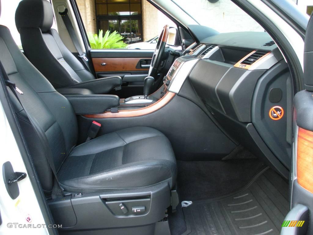 2006 Range Rover Sport Supercharged - Chawton White / Ebony Black photo #16