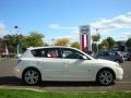 2007 Crystal White Pearl Mazda MAZDA3 s Touring Hatchback  photo #12