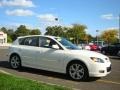 2007 Crystal White Pearl Mazda MAZDA3 s Touring Hatchback  photo #13