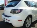 2007 Crystal White Pearl Mazda MAZDA3 s Touring Hatchback  photo #20