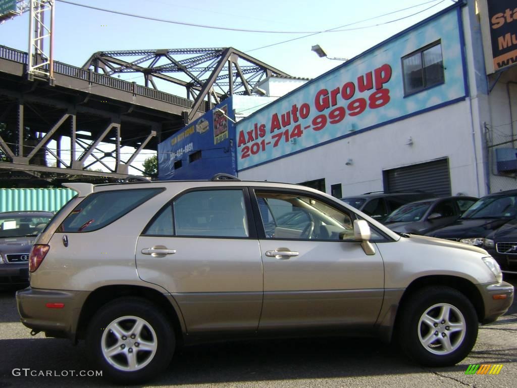 Burnished Gold Metallic Lexus RX