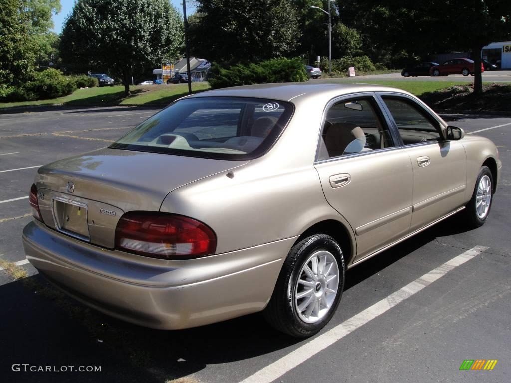 1998 626 LX V6 - Mojave Beige Pearl / Tan photo #6