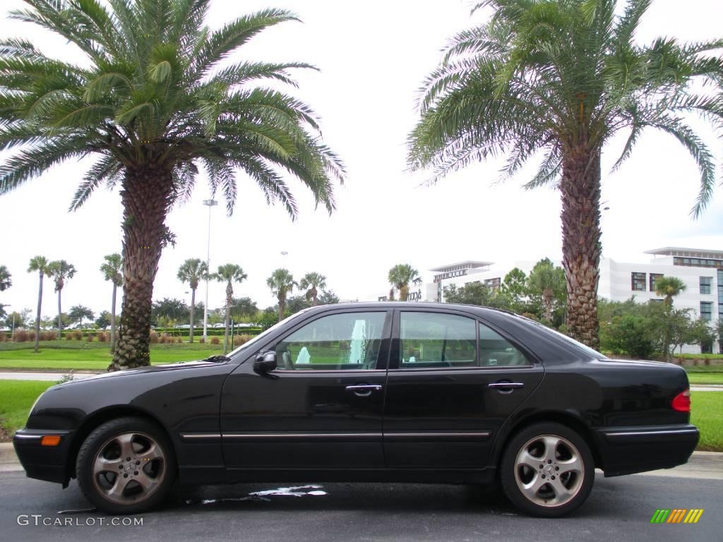 2002 E 430 Sedan - Black / Ash photo #1