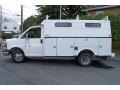 2004 White GMC Savana Cutaway 3500 Commercial Utility Truck  photo #8