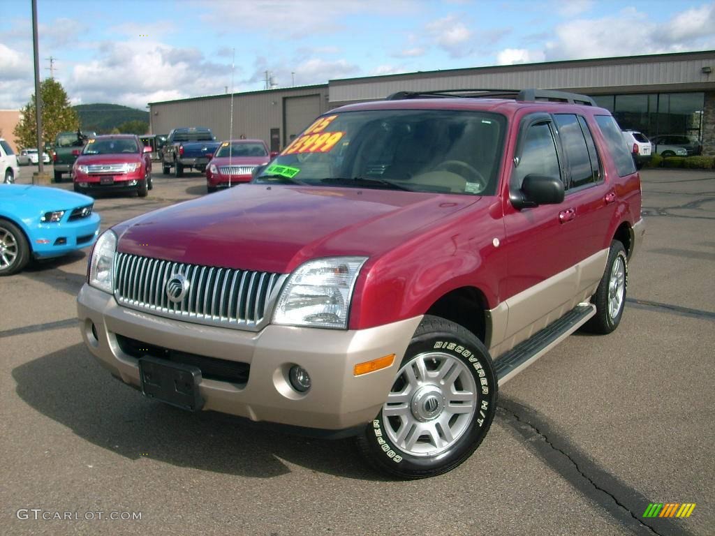 Vivid Red Metallic Mercury Mountaineer