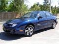 2002 Indigo Blue Metallic Pontiac Sunfire SE Sedan  photo #3