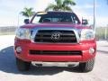 2008 Impulse Red Pearl Toyota Tacoma V6 PreRunner TRD Double Cab  photo #14