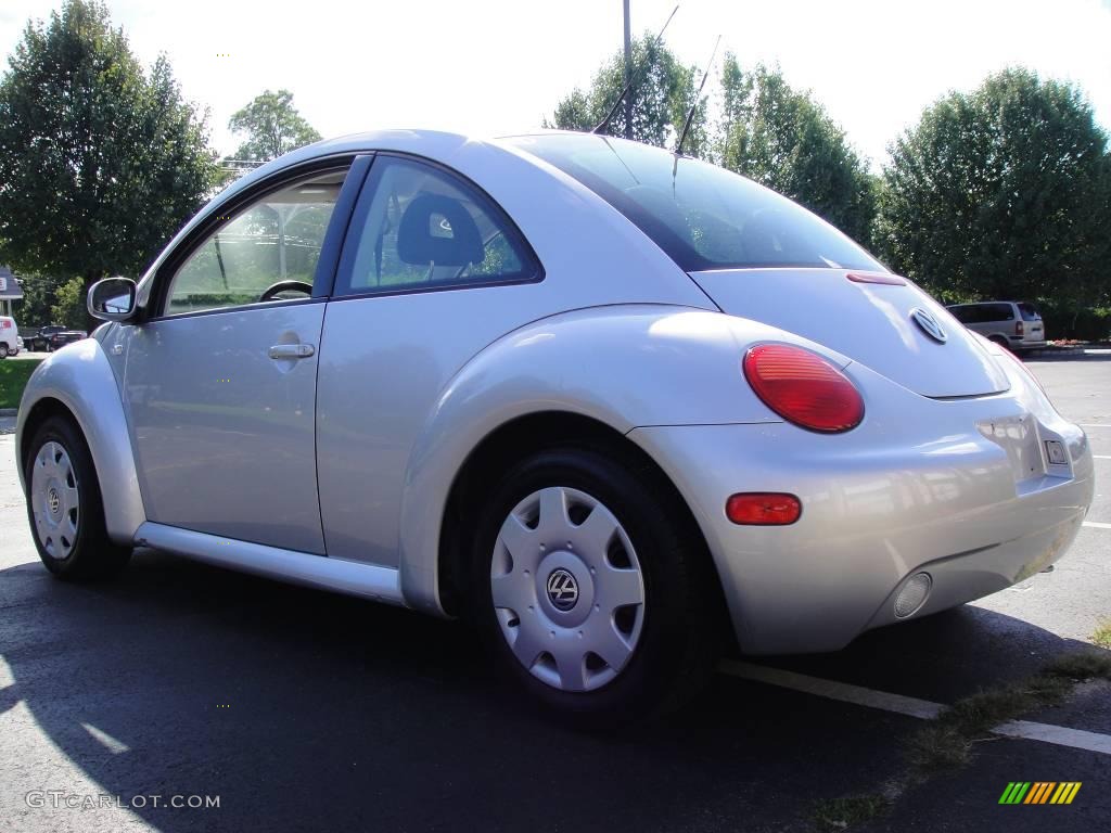 2001 New Beetle GLS Coupe - Silver Arrow Metallic / Black photo #4