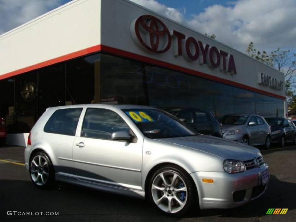 2004 R32  - Reflex Silver Metallic / Anthracite/Black photo #1