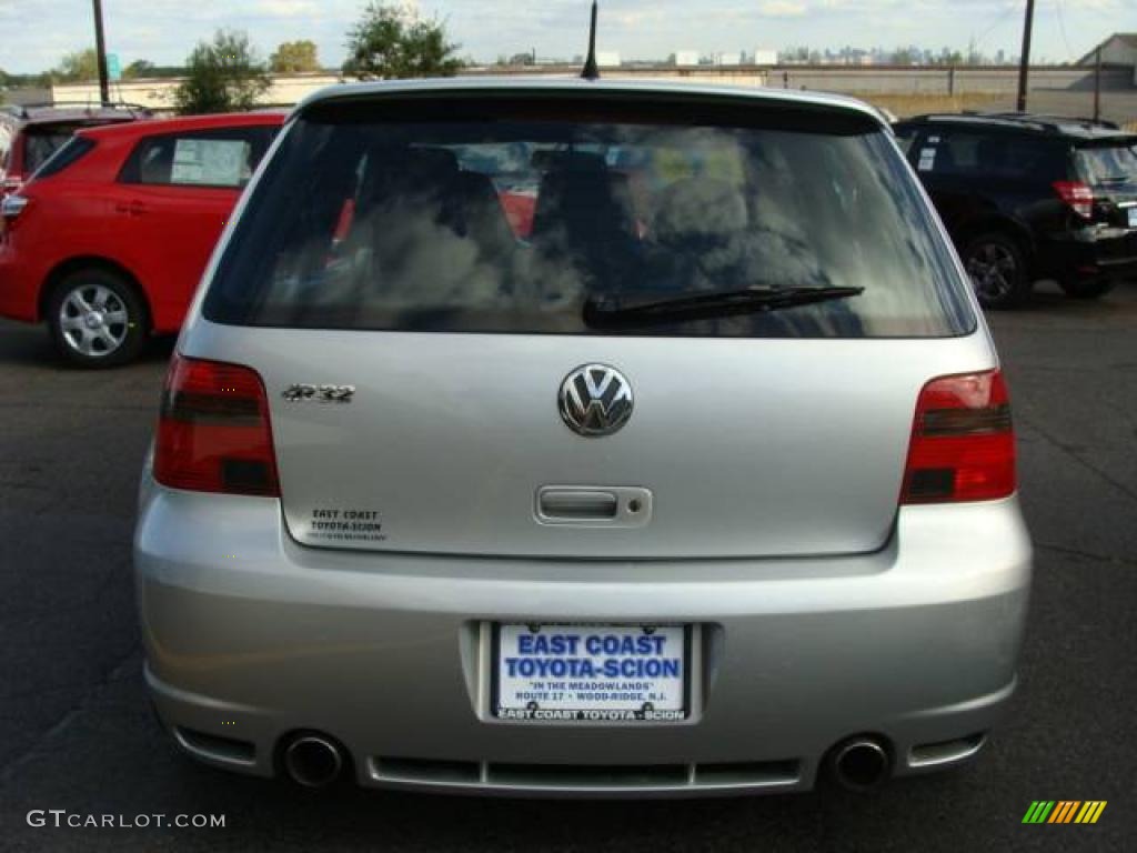2004 R32  - Reflex Silver Metallic / Anthracite/Black photo #4