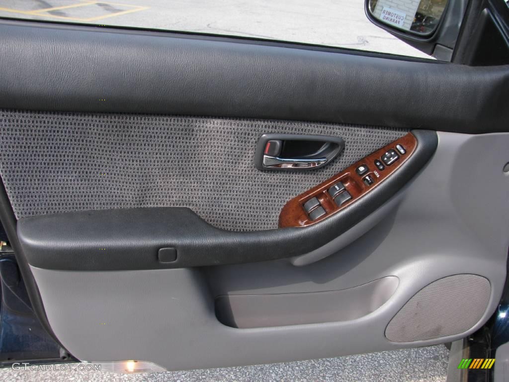 2003 Outback Wagon - Mystic Blue Pearl / Gray photo #8