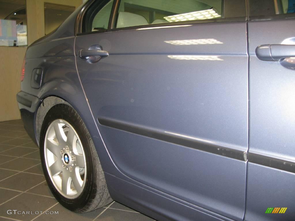 2003 3 Series 325i Sedan - Steel Blue Metallic / Sand photo #34