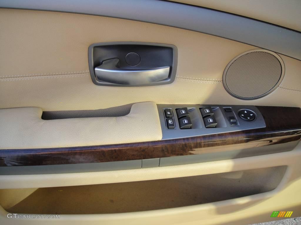 2007 7 Series 750Li Sedan - Black Sapphire Metallic / Beige photo #8