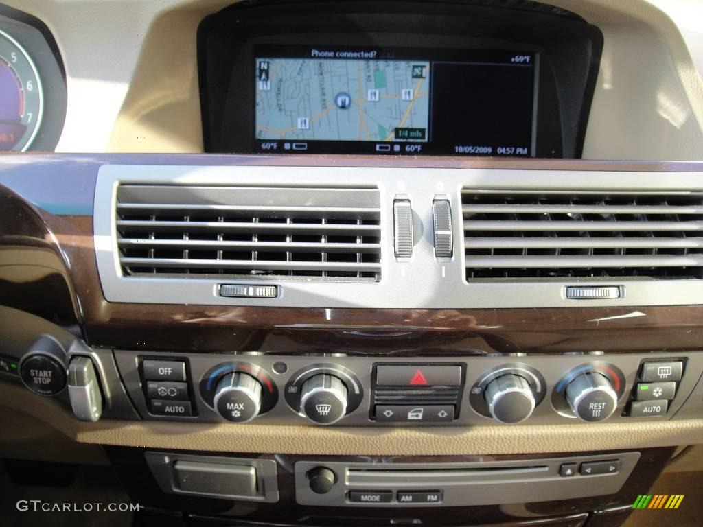 2007 7 Series 750Li Sedan - Black Sapphire Metallic / Beige photo #13