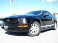 2006 Black Ford Mustang V6 Deluxe Coupe  photo #1